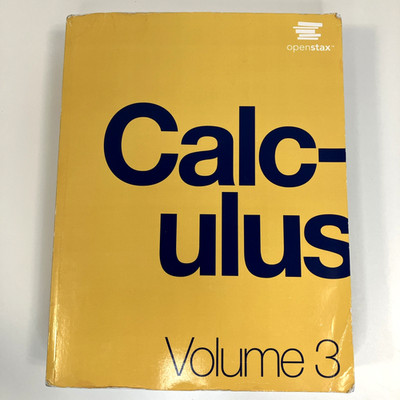 Calculus Volume 3 by OpenStax (Official Print Version, paperback, full color)