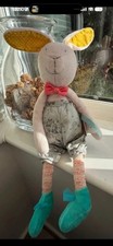 Moulin Roty Soft Rabbit Plush In Very Good Clean Condition