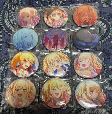 Project Sekai Glitter Can Badge 12 Stück Saki Tenma Pre-Training