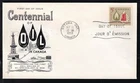 Canada FDC 1958 Petroleum Industry Oil, unaddressed Rosecraft sc#381