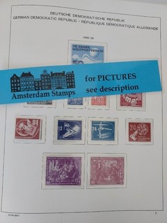 Germany DDR 1949 1960 vf MNH cpl collection in album High CAT Value TOP!