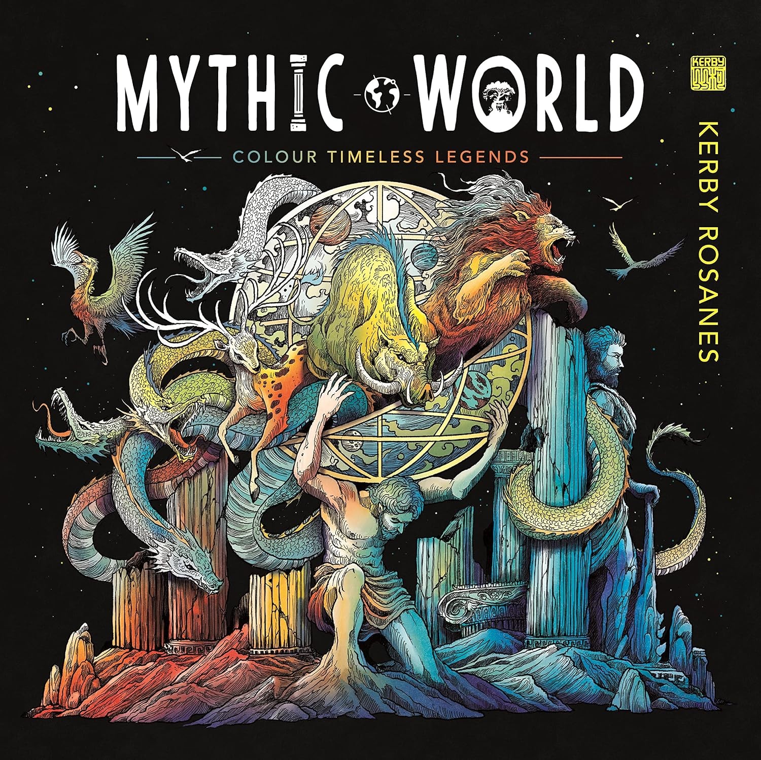 Mythic World: Colour Timeless Legends by Kerby Rosanes | Paperback | 2022 - Image 6