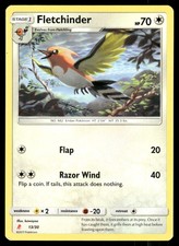 Fletchinder 110/145 HP SM - Guardians Rising Pokemon Card