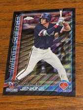 Walker Jenkins RC 2025 Topps Pro Debut Chrome Black Wave Refractor /10 #PDC-54