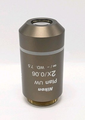 Plan UW 2x/ 0,06 oo/ -   WD 7,5  M25 Nikon Mikroskop - Objektiv, Eclipse etc.