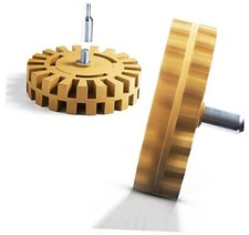 Eraser Wheel Decal Remover 3.94 x 3.94 x 1.62 Inch Rubber Eraser Wheel Car