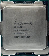 Intel Xeon W-2125 SR3LM 4.00GHz Quad Core 8T LGA2066 Server CPU Processor