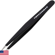 Tweezerman Stainless Steel Point Tweezer in Assorted Colors
