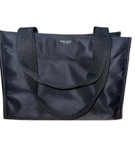 MINT Kate Spade New York Black Nylon Insulated Diaper Bag Tote - Rare Find