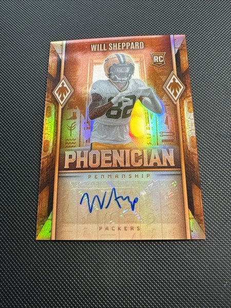 Panini Phoenix Will Sheppard Phoenician Penmanship 2025 automático, Hyper/199 PHP-WSD