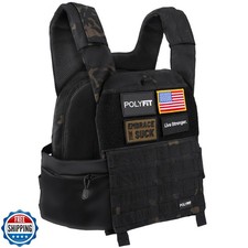Polyfit Fortify Weighted Vest for Strength and Endurance Training, Fitness