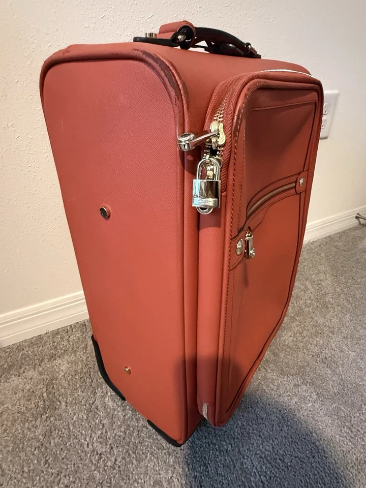 Vintage Henri Bendel Matching Luggage Set – Carry-On Suitcase + Weekender Bag - Image 3 of 4