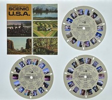 View Master Reel Set A 996 Scenic USA with booklet