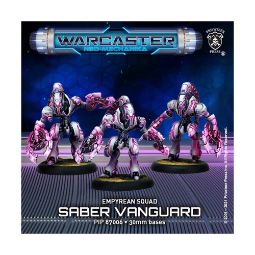 Privateer Press Warcaster Empyreans 35mm Saber Vanguard EX/NM