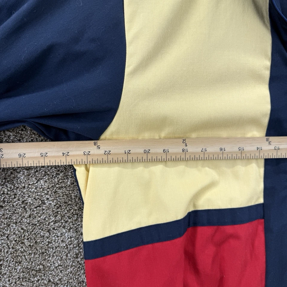 Chaqueta De Colección Alfred Dunner Para Mujer’s 14 Colorblock EE. UU. Verde Rojo Amarillo Cremallera Completa Foto 4 de 4