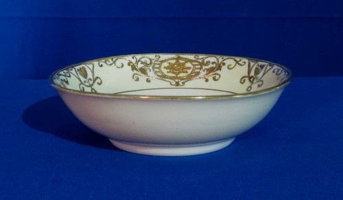 Noritake 175 Soup Bowl Coupe AKA Christmas Ball Gold Japan Blue Mark - Picture 2 of 5