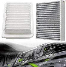 Engine and Cabin Air Filter Combo Set Compatible With Vehicle Corolla 2009-2019