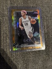 2025-26 Topps Jeremy Sochan Gold Tip Off  /50 #199 San Antonio Spurs