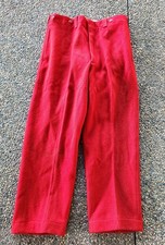 Vintage Woolrich Wool Pants Mens Red Hunting Size 30/28