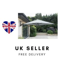 Parasol Wall Mounted Luxury Pop Up Garden Norfolk Leisure Erect In Seconds SALE!