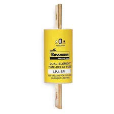 Eaton Bussmann Lpj-125Spi Ul Class Fuse, J Class, Time-Delay, 125A, 600V Ac,