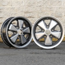 Porsche Carrera 911 15 Inch Rim Oem 1969-1973 Deep 6 Genuine Fuchs Wheels Pair Porsche Carrera 911 15 Inch Rim Oem 1969-1973 Deep 6 Genuine Fuchs Wheels Pair
