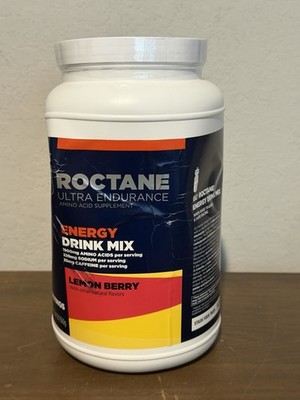 GU Roctane Energy Drink Mix (Lemon Berry w/Caffeine)  1/2027