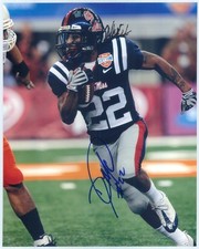 DEXTER McCLUSTER Signed/Autographed Ole Miss Rebels 8x10 Photo w/COA d