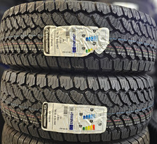 2X NEW GENERAL GRABBER AT3 255/70 R15 XL 112T 255 70 15 4X4 A/T TYRES 2557015