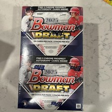 2025 Bowman Draft Baseball Super Jumbo Box - 5 Autos - Sealed - Ready to Ship