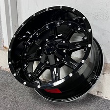 17 Ipw 927 Gloss Black Milled Off Road Wheels Fits Jeep Grand Cherokee 5x127