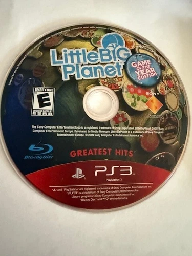Little Big Planet GOTY Edition (PS3) DISC ONLY NO TRACKING (#39)