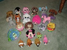 HUGE LOT OF 22 TY BEANIE BOOS, BEANIE BALLZ, STACKABLES ALL DIFFERENT