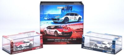 TOYOTA 2000GT (MF10) #23 & #33 - SCCA - 1968 - Box with 2 cars