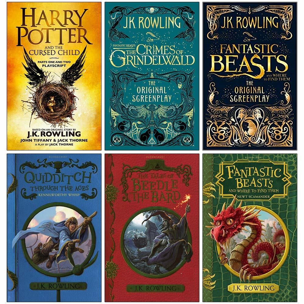 J.K. Rowling Collection 6 Books Set Harry Potter and the