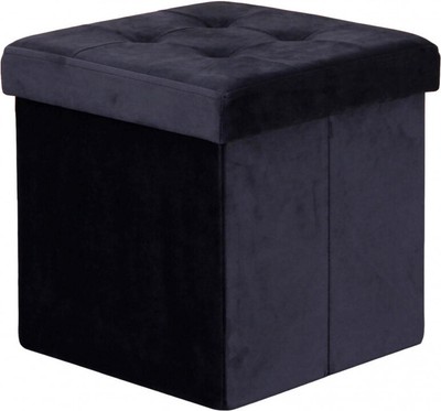 SINOSSO Fodera Per Panca Toeletta In Velluto Morbido, Blu Navy, Taglia XS (L38-49,5 X P30cm), Lavabile