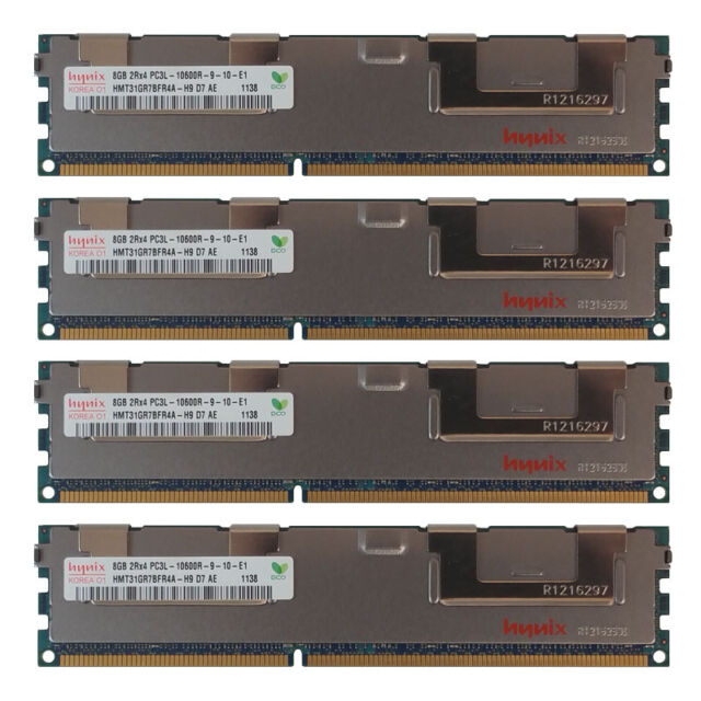 DIMM Memory HP Proliant  DL320 DL360 DL370 DL380 ML330 ML350 G6 32GB 2 x 16GB