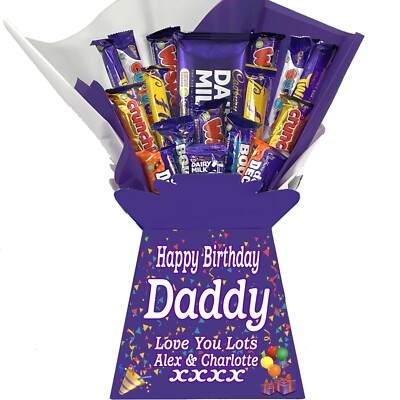 Personalisiertes Schokoladenbouquet - CADBURYS MIX
