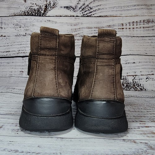 Ecco Boots Suede Leather Comfort Outdoor Hiking Dress Boots Men Size 6-6.5 EU 40 - Picture 3 of 22