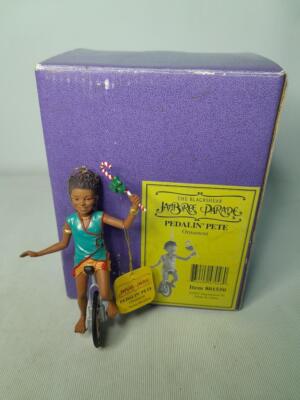 Thomas Blackshear PEDALIN' PETE JAMBOREE PARADE Hanging Ornament OVP