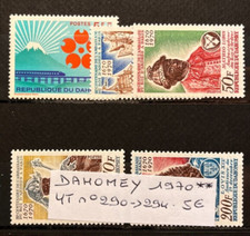 TIMBRES DAHOMEY 1970 YT N° 290 à 294 NEUFS ** MNH