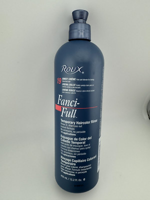 Roux Fanci Full Temporary Hair Color Rinse 19 Sweet Creme Ammonia-Free