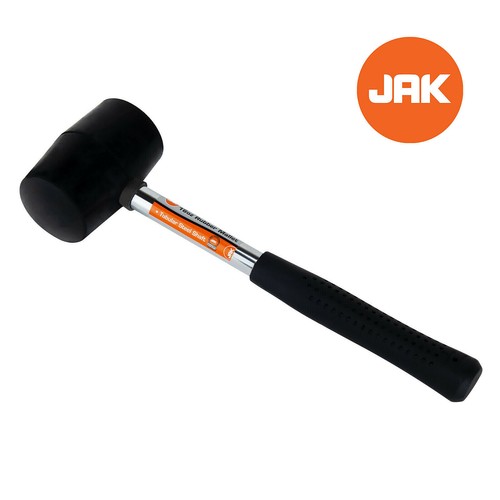 JAK 16oz & 32oz Rubber Mallet Hammer Camping Building Paving Tiling DIY Tool UK - Picture 5 of 6