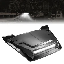 KEMIMOTO Spotlight Hood Scoop For Honda Pioneer 700 2014+ Auxiliary Light Kit