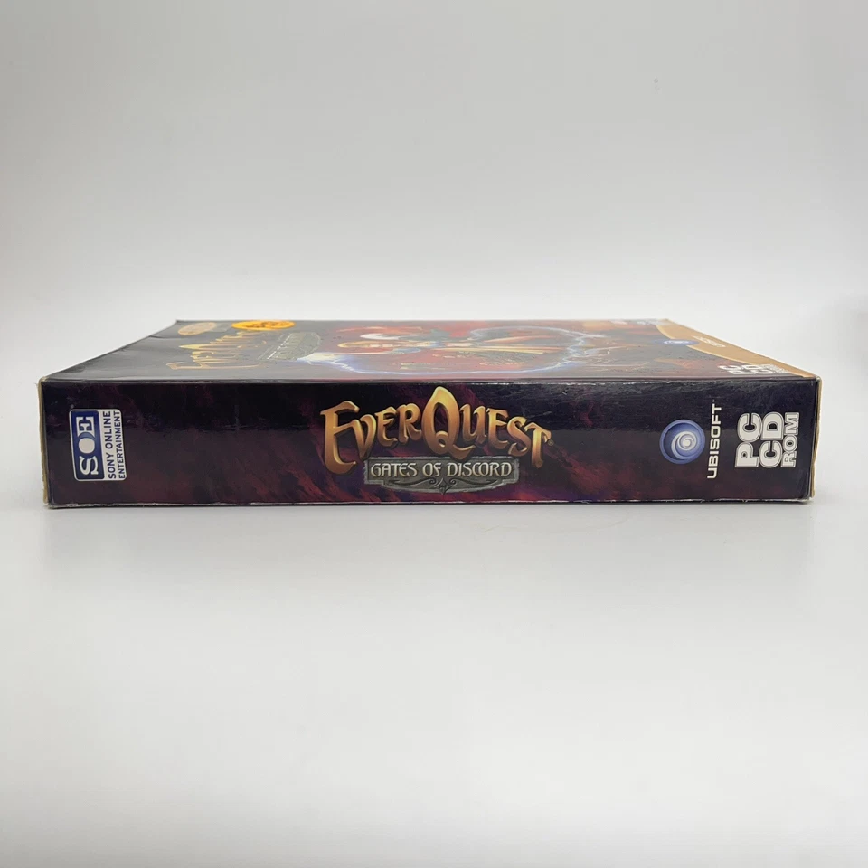 EverQuest Gates of Discord PC Game Boxed Ubisoft CD-ROM 2004 Vintage - Image 3 of 4