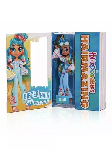🚛Fast Shipping Hairdorables Hairmazing Noah 10.5” Fashion Doll 6 Surprises - Picture 8 of 10