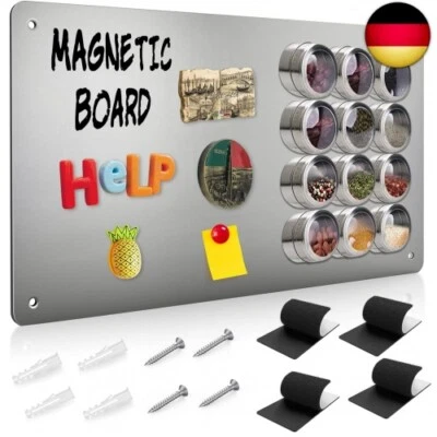 RAWEAO Magnettafel für Wand Urlaubs Magnete 45x30cm, A3 Groß Magnetwand Kinder, E