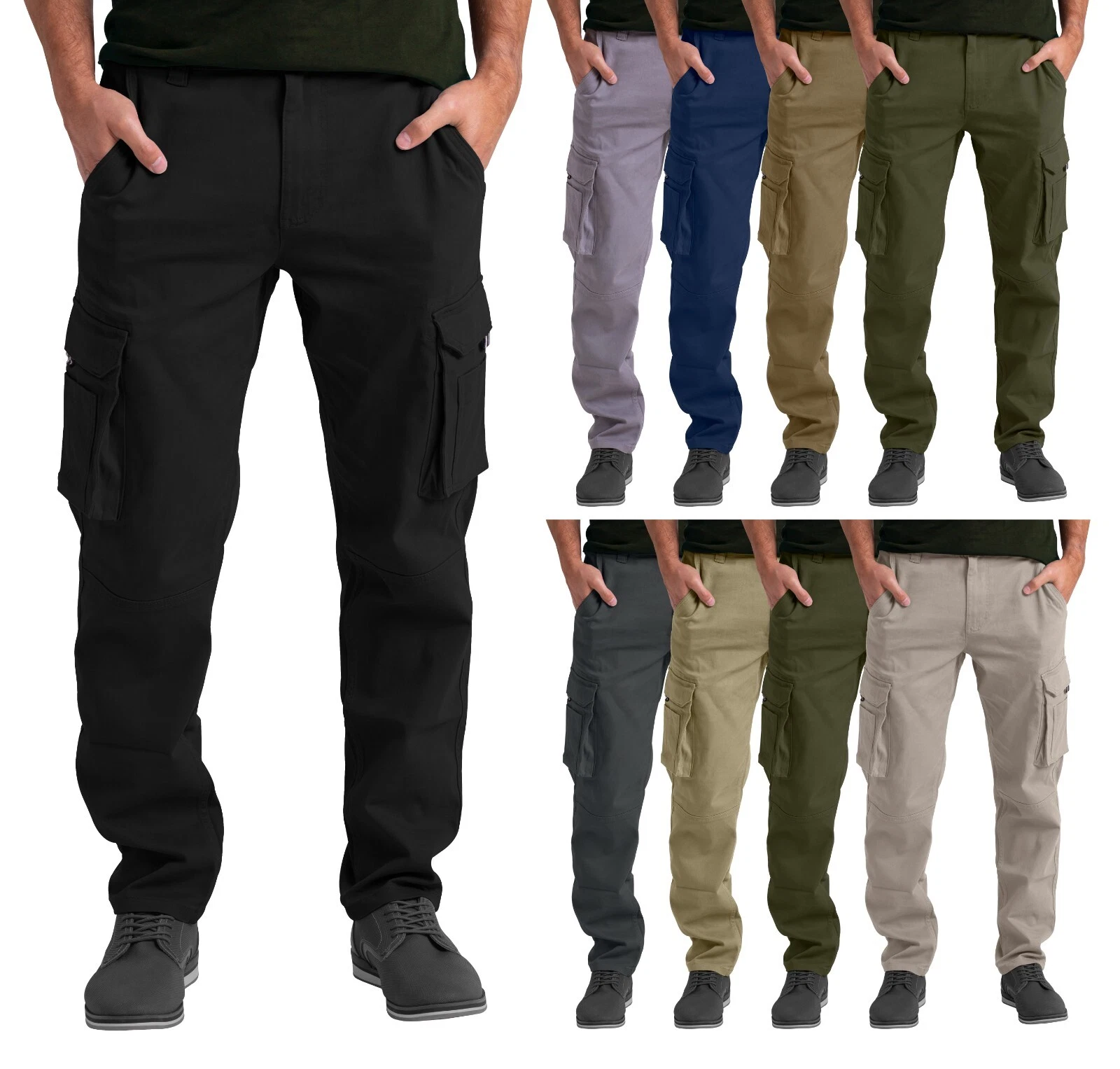 Men's Tactical Cargo Pants Stretch Work Combat Trousers Outdoor Pants US 32W-44W
Opens in a new wind