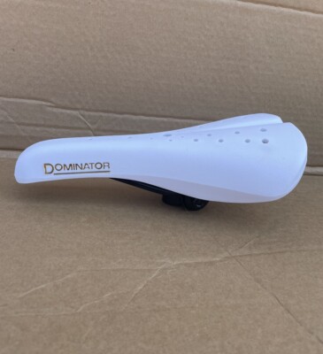 BLUE Viscount Dominator BMX Bicycle Seat- Old School Hard Shell Saddle - Foto 14