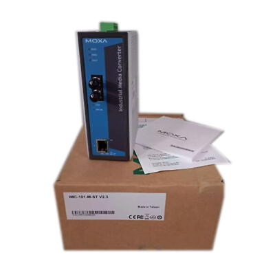 New MOXA Multimode Industrial Grade Photoelectric Converter IMC-101-M-ST